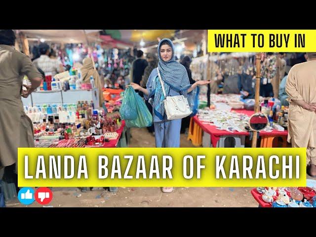 Landa Bazaar Karachi | Branded Saman | Shopping