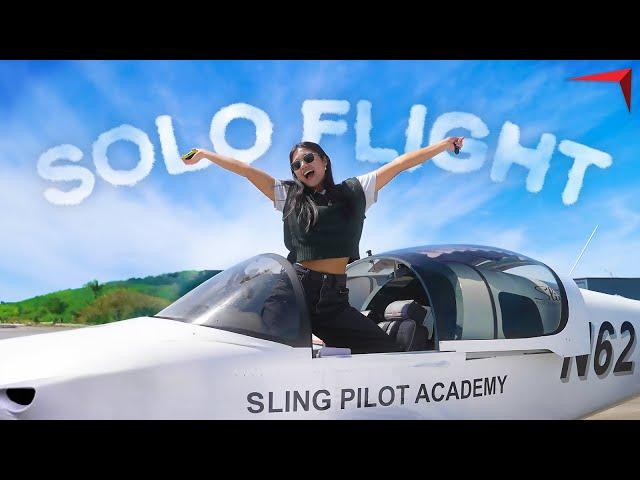 Student Pilot First Solo | Will Nerves Stop Her? 