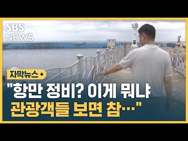 145억 원 들여 바꿨더니…바닷속 저게 뭐야? (자막뉴스) / SBS