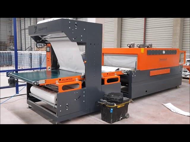 tam otomatik shingle paketleme :Full automatic shingle packaging machine  #shingle #ilerim