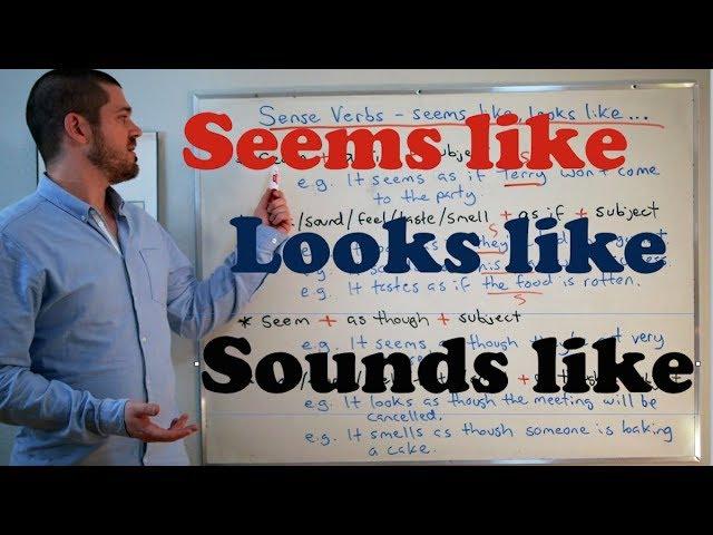 Grammar Series - How to Use 'Sense Verbs'