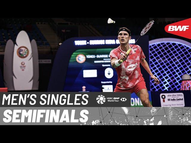 YONEX-SUNRISE India Open 2025 | Viktor Axelsen (DEN) [3] vs. Jonatan Christie (INA) [2] | SF