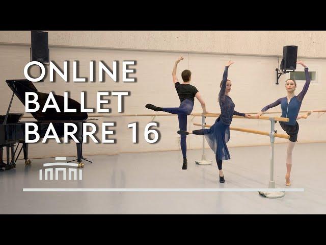 Ballet Barre 16 (Online Ballet Class) - Dutch National Ballet