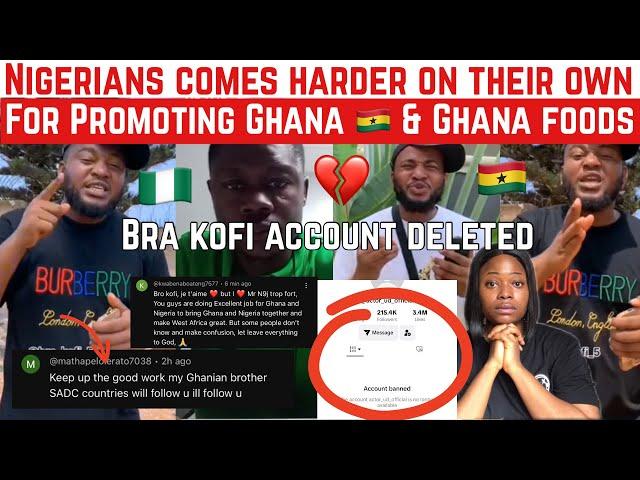 SHOCKING; NIGERIANS COMES HARDER ON THEIR OWN FOR PROMOTING GHANA & GHANA FOOD! Ghanaians reacts