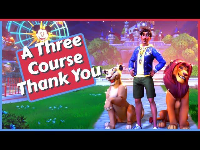 A Three Course Thank You Quest Guide in Disney Dreamlight Valley