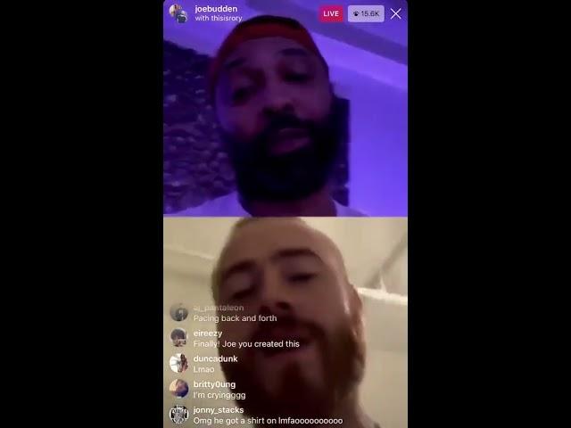 Drake TROLLS Rory on Joe Budden IG Live BEEF!