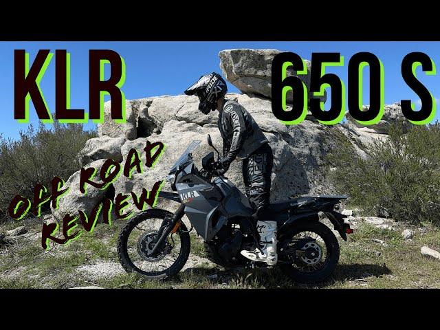 Kawasaki KLR 650 S | Off Road Review