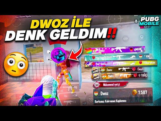 DWOZ İLE DENK GELDİM!! YARGI MODUNU AÇTIM!! - PUBG Mobile