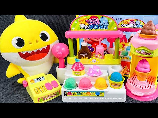 71 Minutes Satisfying with Unboxing Cute Shark Ice Cream Store  Cash Register ASMR | Review Toys