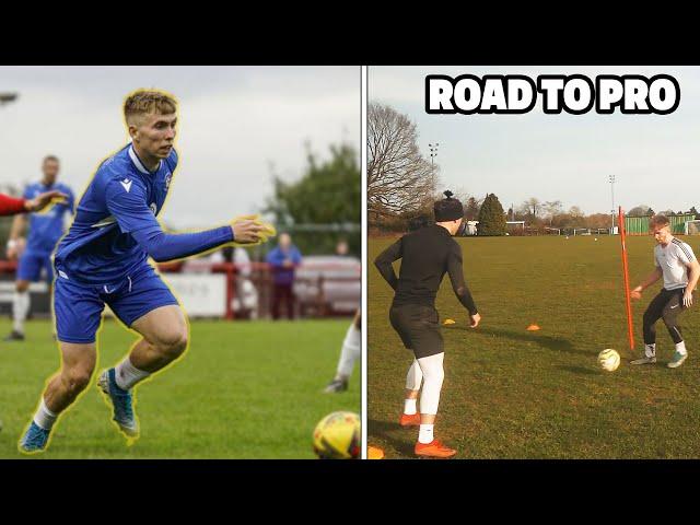 HOW A FOOTBALLER TRAINS DURING LOCKDOWN... (A Day In The Life Of A Footballer with Connor Parsons)