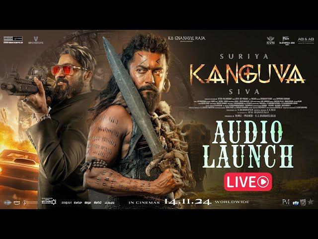 LIVE : KANGUVA Audio Launch | Suriya | Bobby Deol | Disha Patani | Siva | DSP | Studio Green