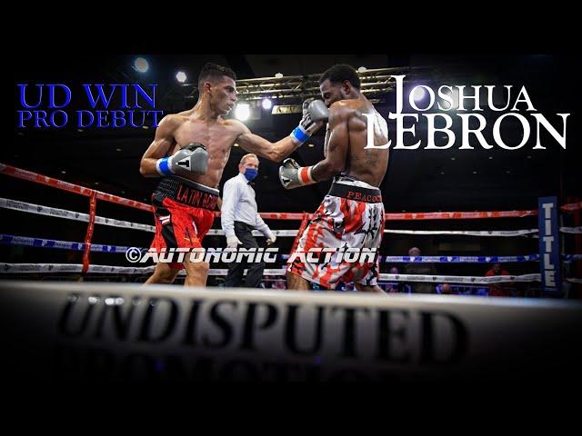 JOSHUA "Latin Bomber" LEBRON Bantamweight Pro Debut UD Win against Jesse Peacock