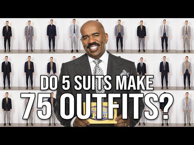 5 Suits You Need To Get To Make 75 Outfits