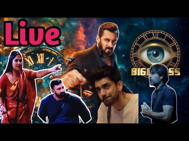 Bigg Boss 18 Full Live Video | Pahle Naacho Fir Kuch Khane Ko Milega | Avinash aur Hema Ki Fight