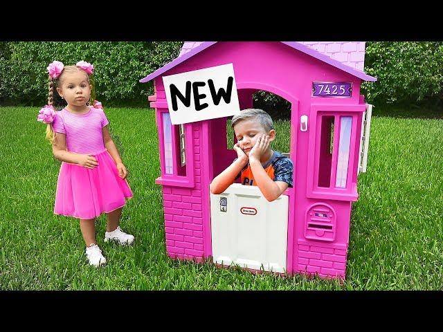 Diana buys a New PlayHouse