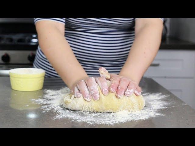 KNEADING DOUGH | how to knead dough by hand