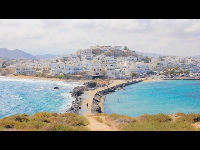 3hrs Walks in Naxos island, Greece | Earth Sound Walks