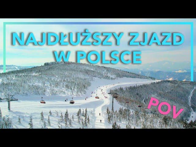 #szczyrk  Najdłuższa trasa w Polsce  Szczyrk Mountain Resort  2024 #narty #snowboard #ferie