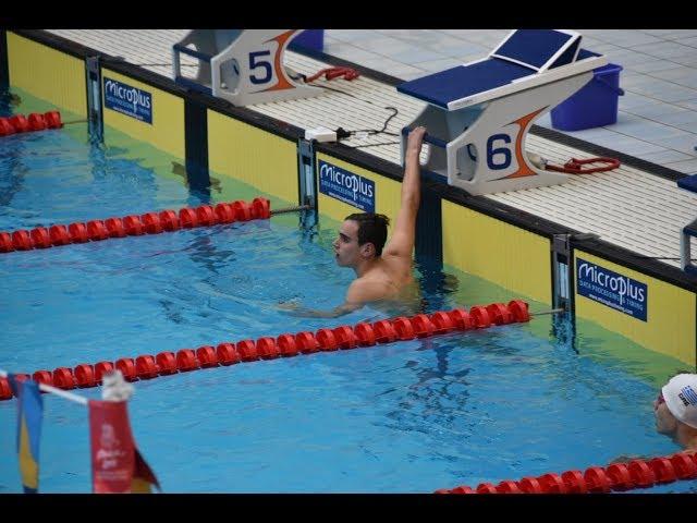 Daniel Iossifov 100 Breaststroke Semifinal 25.07.19 EYOF Baku