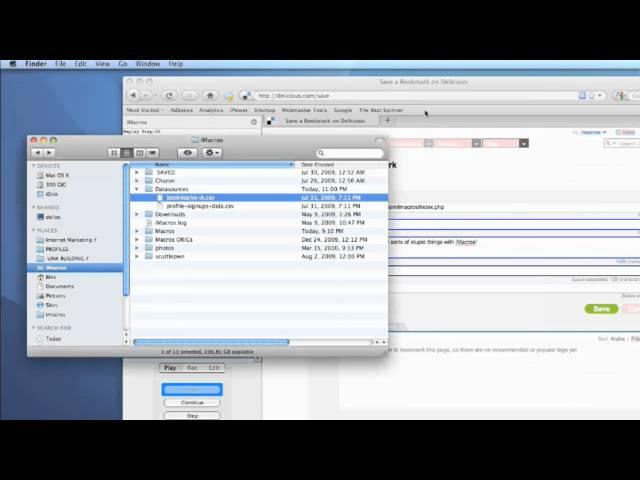 Over View- iMacros Geek and iMacors Recorder