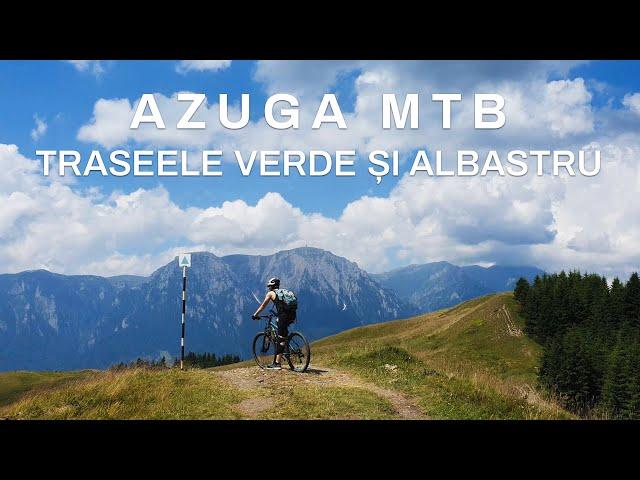 Azuga MTB - Traseul Verde si Traseul Albastru - Trasee de bicicleta Azuga, Muntii Baiului