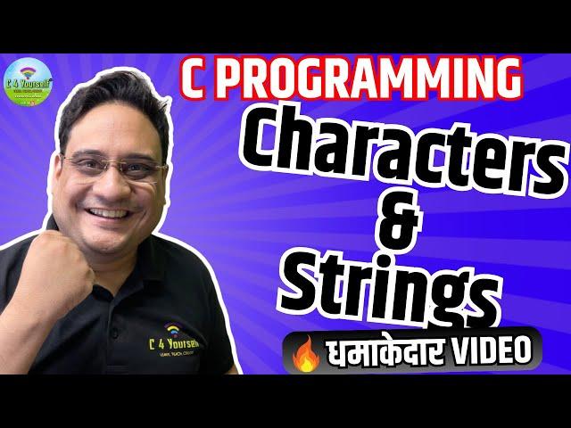 Characters & Strings in C Programming | Chapter 8