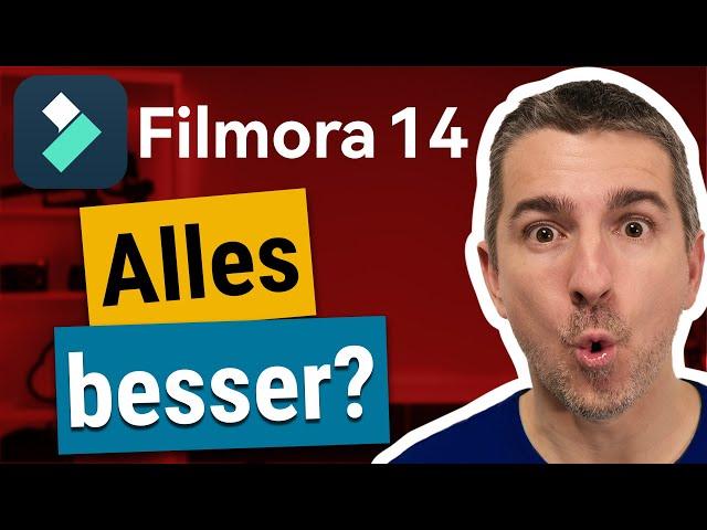 Video Schnittprogramm mit KI - Filmora 14 Das ist neu! (AI Effekte & Verpixeln, ...)