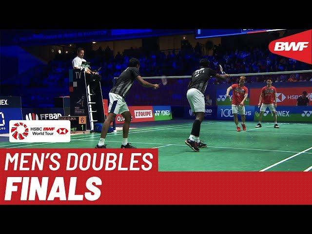 F | MD | GIDEON/SUKAMULJO (INA) [1] vs. RANKIREDDY/SHETTY (IND) | BWF 2019