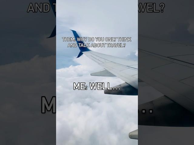 The travel addiction is real #travel #traveladdict #discoverunder1k #travelvlog #travelislife