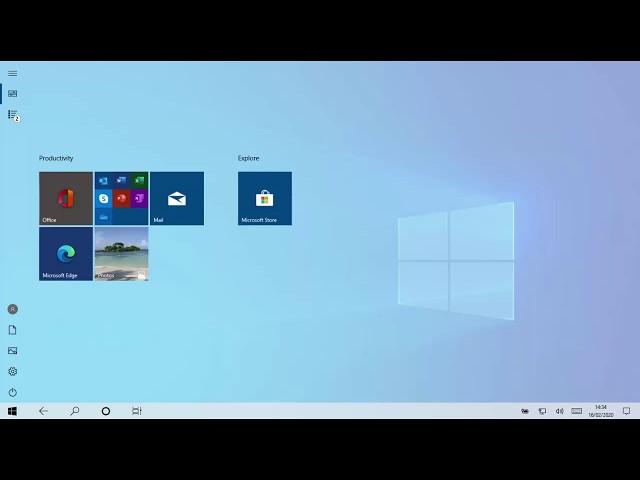 Remove Tiles from Screen in Windows 10 and get your Desktop Back