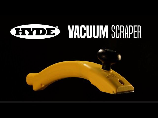 Hyde Tools Dust-Free Vacuum Scraper | 09190