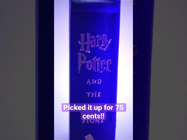 Harry Potter collectors edition found at yard sale for 75 cents