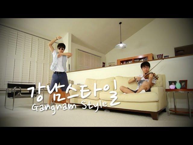 PSY - GANGNAM STYLE (강남스타일) - Jun Sung Ahn Dance & Violin Cover