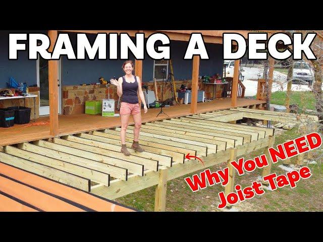 How to Build a Deck | Footings, Posts & Framing