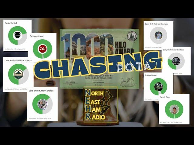 Chasing POTA - LIVE Happy Hour with the North East Ham Radio Group