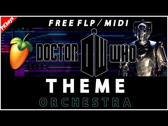 Making DOCTOR WHO - Theme in FL Studio (Orchestral Cover) & Free FLP / Midi