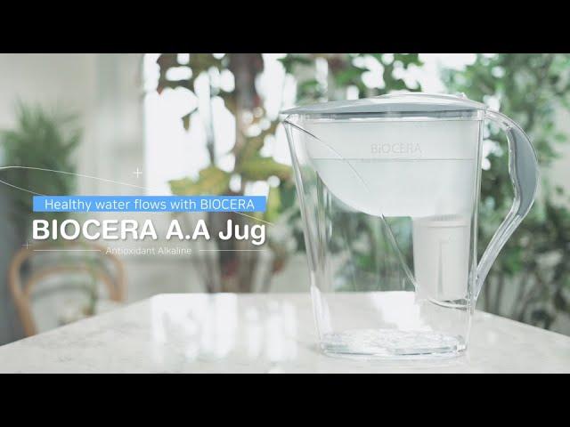 [Alkaline Water Jug] Biocera Alkaline Water Pitcher Jug Mechanism