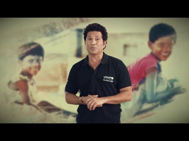 CRC30: Sachin Tendulkar stands up for children’s rights