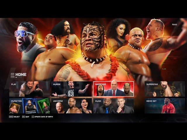 WWE 2K25 Showcase - Reigns vs Rhodes #1