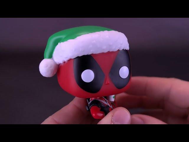 Funko Pop! Marvel Holiday Deadpool Bobblehead | #christmasspot 2024