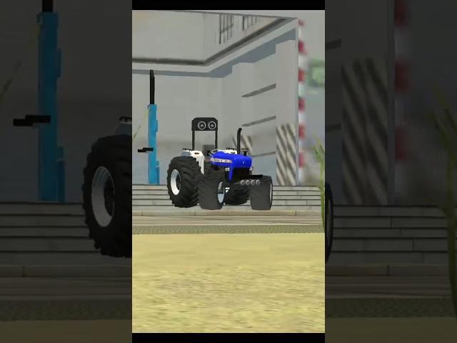 New Holland Tractor #shorts #entry #trendingshorts #tractorstunts
