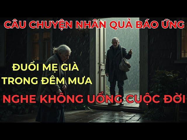 Con trai nhận quả báo kinh hoàng sau khi đuổi mẹ già Nhân quả không tha thứ
