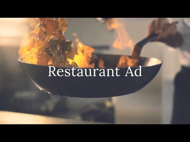 Restaurant Ad Video Template (Editable)