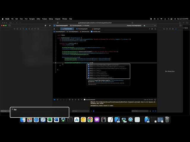 macOS Development with AppKit - 18 - NSSwitch