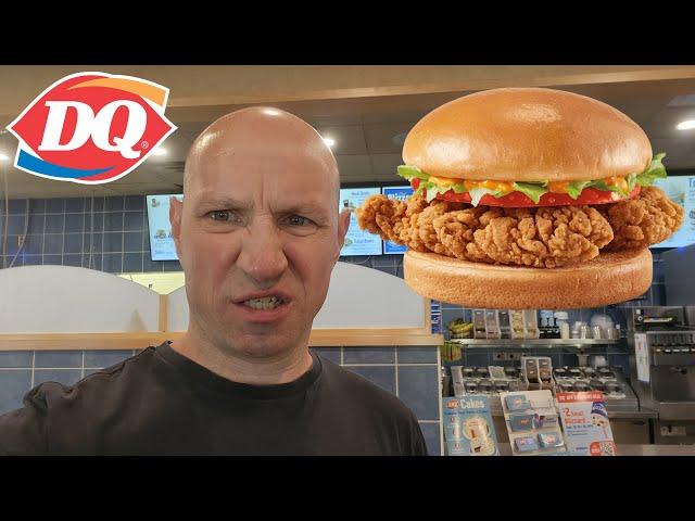 Dairy Queen's Spicy Crispy Chicken Sandwich!