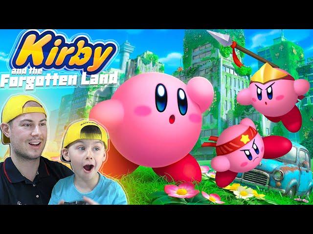 ПРИКЛЮЧЕНИЯ Kirby and the forgotten land | ИГРА КИРБИ ПРОХОЖДЕНИЕ НА РУССКОМ | Егор Играет -ИГРАЗАВР