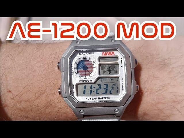 The NASA Royale - Casio AE-1200 mod