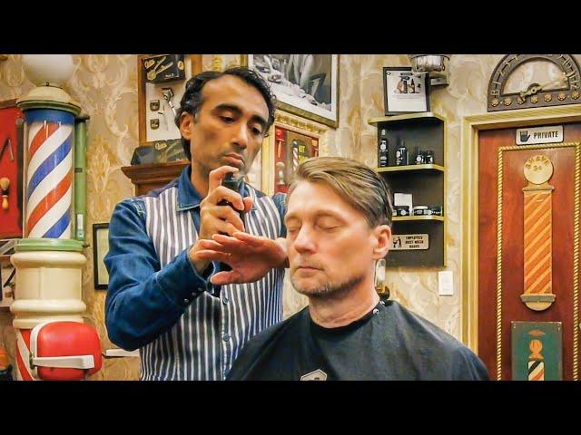  Classic Haircut By Arthur Rubinoff At Amazing NYC Barber Shop Museum