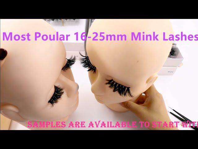 The Most Popular 20mm/25mm Mink Eyelash Styles To Promte Your Lash Business Greatly