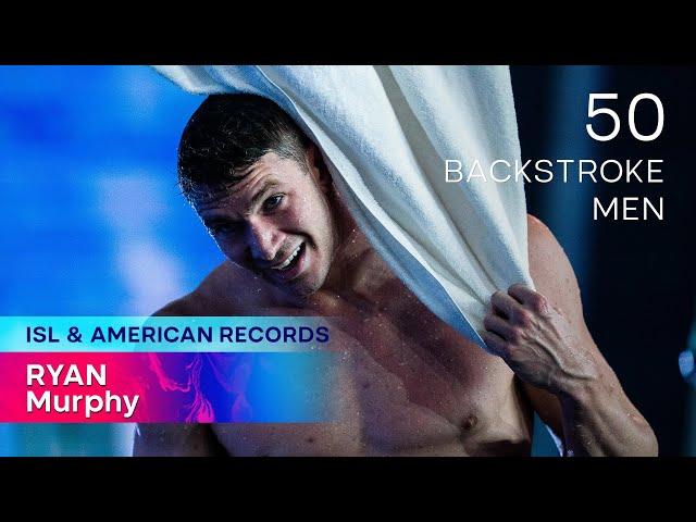 American Record Ryan Murphy - Men’s 50m Backstroke | ISL SEASON 3